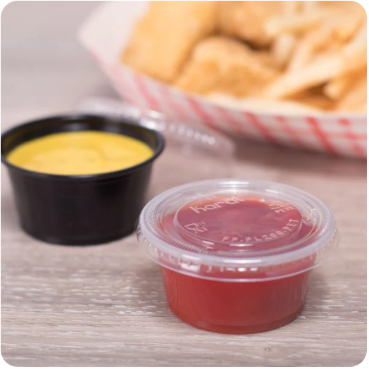 2 oz Sauce Container Lid 3