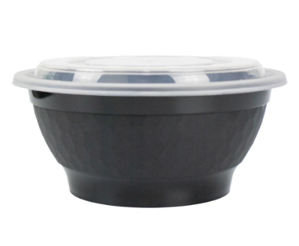 36 oz Black Injection Bowl Set 2