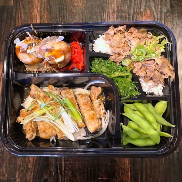 5 Compartment Bento Box With Lid 1