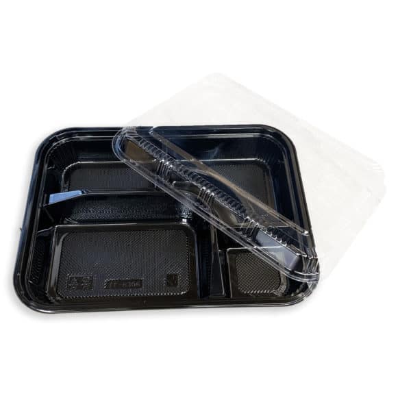 5 Compartment Bento Box With Lid 2