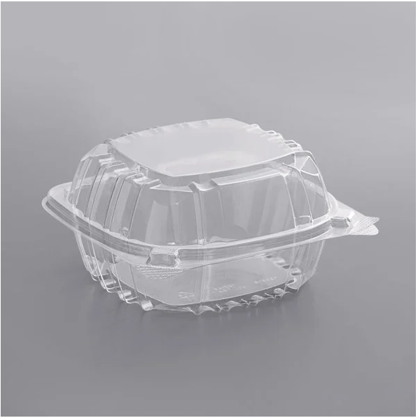 ' Clear Hinged Lid Container 2