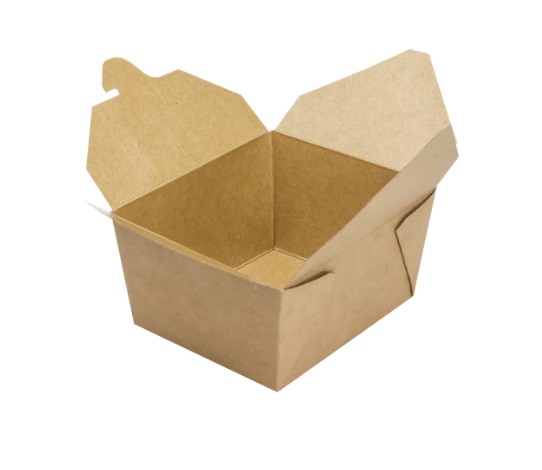 Kraft Folded Paper Container #1 5