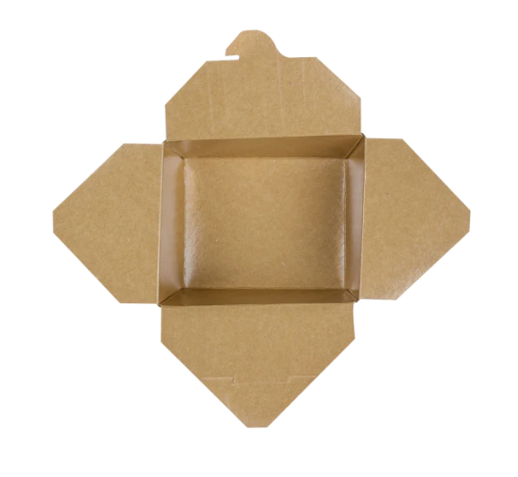 Kraft Folded Paper Container #1 7