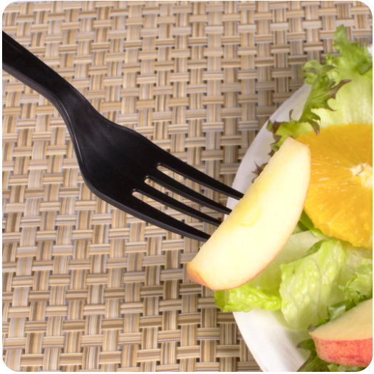 Plastic Fork Medium Weight 1