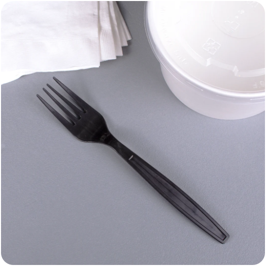 Plastic Fork Medium Weight 3